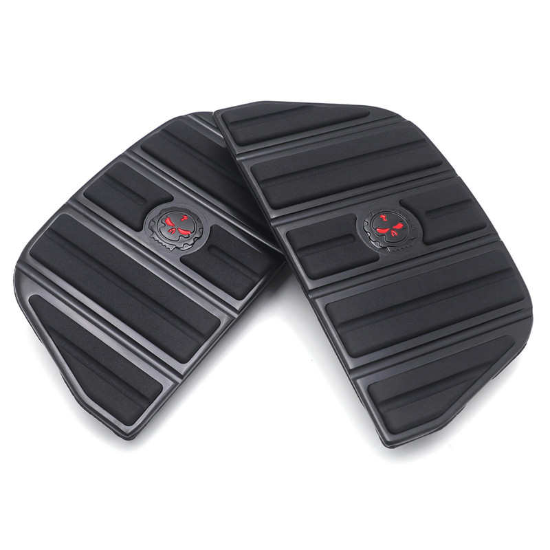 Sada vložiek do stupačky spolujazdca pre náhradné diely Motor Skull Zombie pre Harley-Davidson Softail Fat boy FLHT FLT FLTR FLHR FLHS DYNA