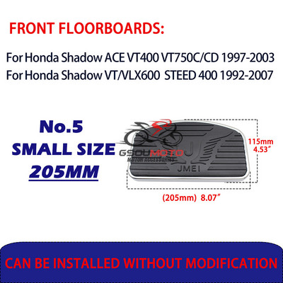 Motociklui reguliuojamos galinės ir priekinės pėdų atramos, kojos, grindų lentos, universalios, skirtos Honda Shadow Suzuki Yamaha V-star Kawasaki Vulcan