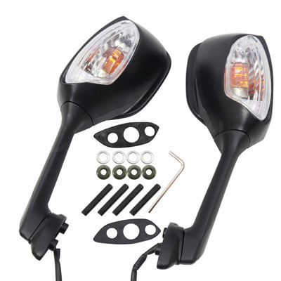 Oglinzi retrovizoare pentru motociclete Oglindă laterală cu semnalizare LED pentru Suzuki GSXR600 GSXR750 2010-2017 GSXR1000 2009-2016 K11