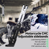 Motorkerékpár Kickstand Kick tartó láb oldalsó állvány támasz Parkoló mankó tartó Pit Bike Moto Motorkerékpár tartozékok Univerzális