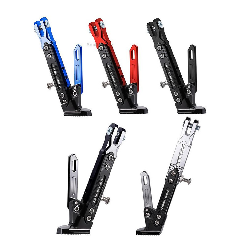 Motorkerékpár Kickstand Kick tartó láb oldalsó állvány támasz Parkoló mankó tartó Pit Bike Moto Motorkerékpár tartozékok Univerzális