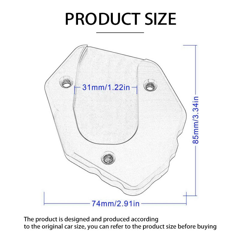 Stojan na motocykel pre YAMAHA MT-09 MT 09 MT09 Tracer XSR900 XSR 900 Tracer900gt CNC bočný stojan na motocykel, zväčšiť, predĺženie