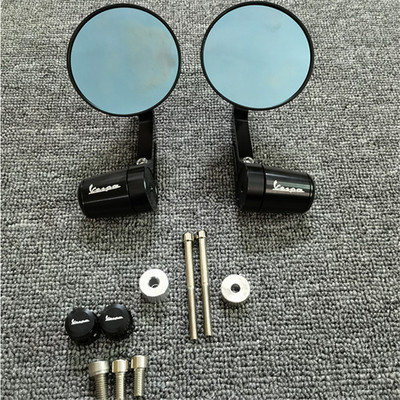 Motociklo CNC apvalios vairo juostos galas galinio vaizdo veidrodžiai Balance Slider Grip Kištukas Vespa GTS Sprint Primavera 150 300 125 250