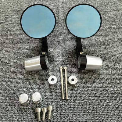 Motocyklové CNC okrúhle riadidlá, spätné zrkadlá, vyvažovací posuvník, rukoväť pre Vespa GTS Sprint Primavera 150 300 125 250