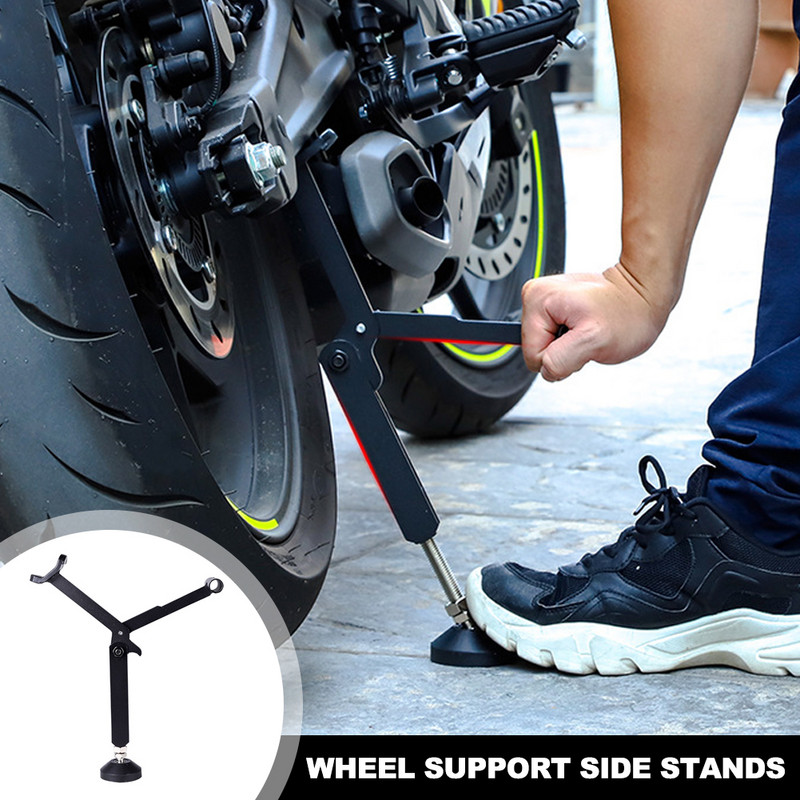 Bočno postolje za potporu kotača motocikla Stalci za okretne ruke za bicikle Alat za popravak bicikla u jami, skuter Stalak za motocikle
