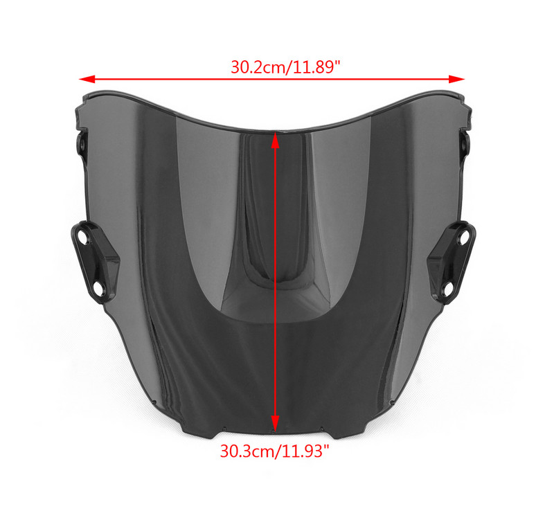 Topteng vjetrobransko staklo Double Bubble za Honda CBR600 CBR 600 F3 1995-1998 Dodaci za motocikle