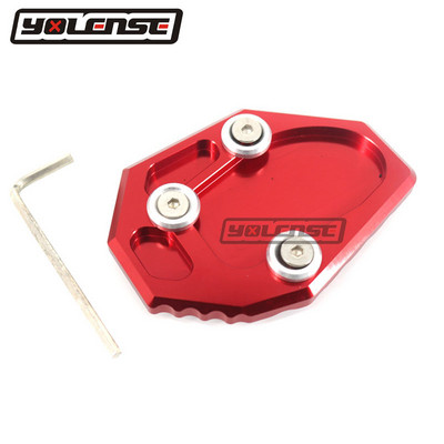 Mootorratta CNC tugijala jala külgaluse pikenduspadja tugiplaadi suurendamine YAMAHA YZF MT-07 MT07 FZ07 XJ6 XJ6N FZ6 FZ6R jaoks