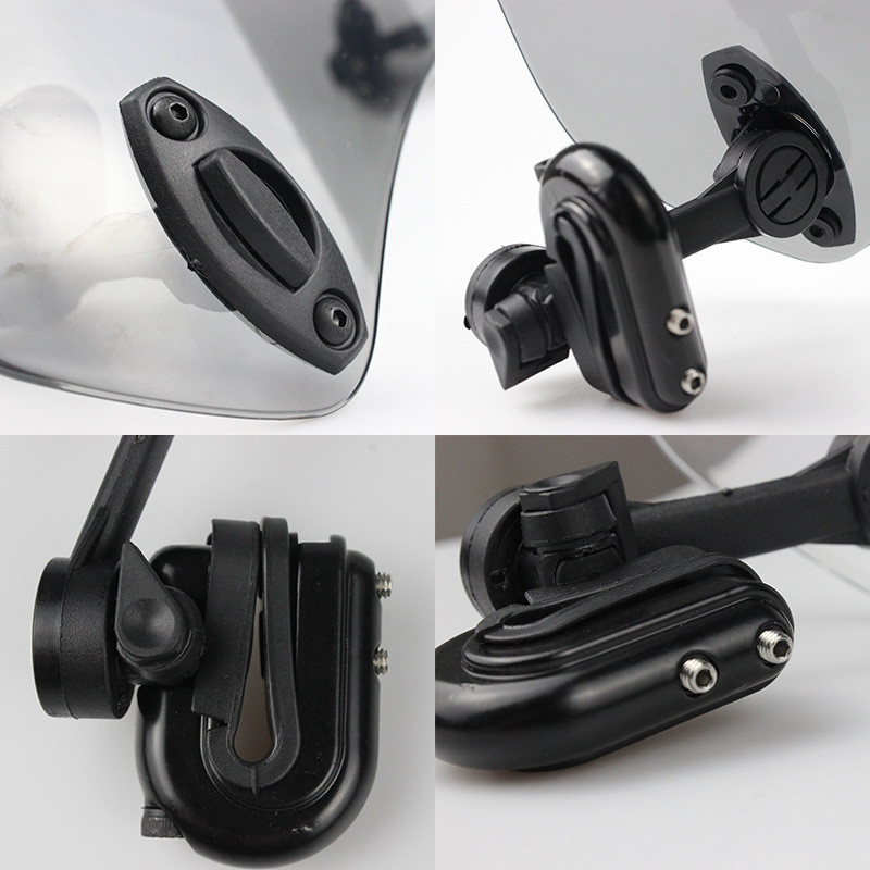 1 ks Univerzálny nastaviteľný spojler čelného skla, deflektor vetra