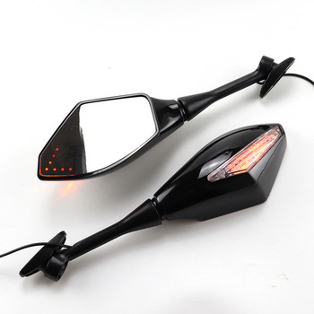 Мотоциклетни LED мигачи Огледала за спортни велосипеди за обратно виждане за Honda CBR 600 900 1000 RR CBR300R CBR500R CBR250R