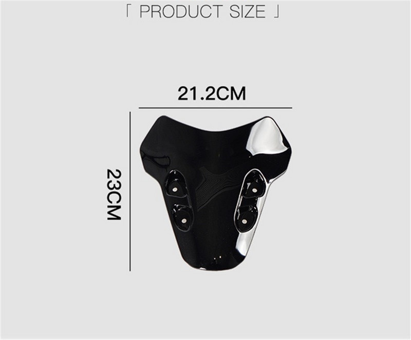 Alkalmas a YAMAHA FZ07 MT07 MT-07 mt07 2021 motorkerékpár szélvédő szélvédő alumínium készlet terelőburkolat burkolatához