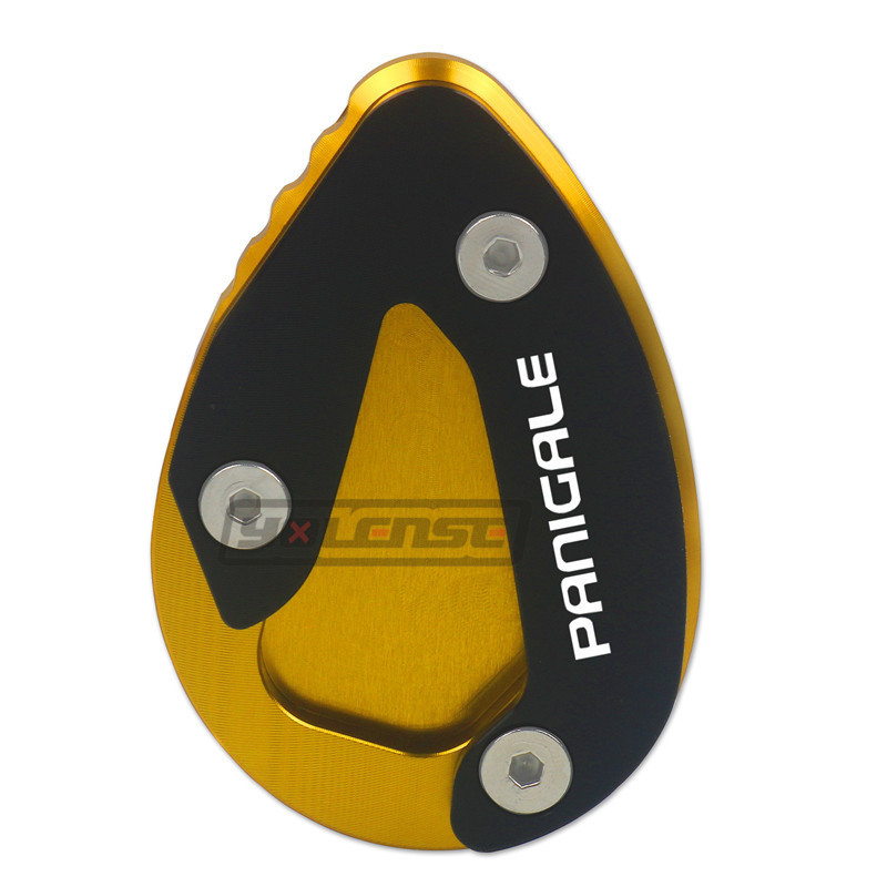 DUCATI 899 959 1199 1299 V2 Panigale motorkerékpárhoz, CNC alumínium kitámasztó oldalsó állvány hosszabbító betéthez