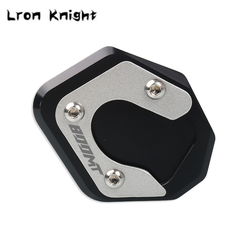 Înaltă calitate pentru CFMOTO 800MT 800 MT Accesorii pentru motociclete CNC Kickstand Suport lateral Extensie suport de mărire Pad