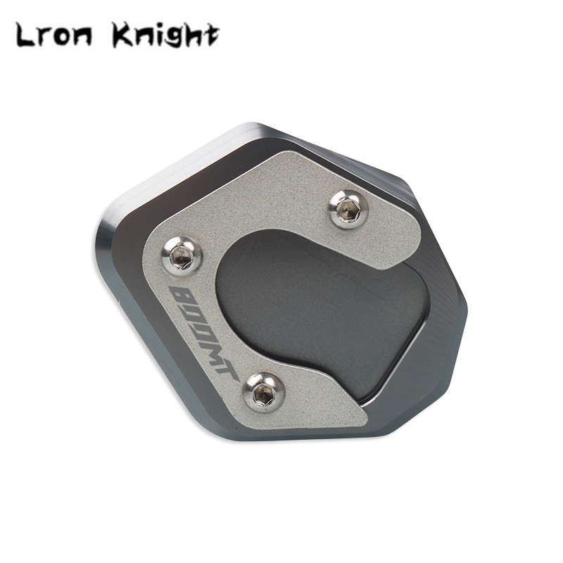Înaltă calitate pentru CFMOTO 800MT 800 MT Accesorii pentru motociclete CNC Kickstand Suport lateral Extensie suport de mărire Pad