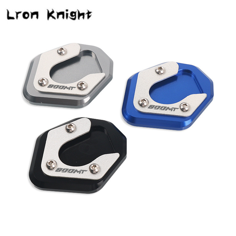 Înaltă calitate pentru CFMOTO 800MT 800 MT Accesorii pentru motociclete CNC Kickstand Suport lateral Extensie suport de mărire Pad