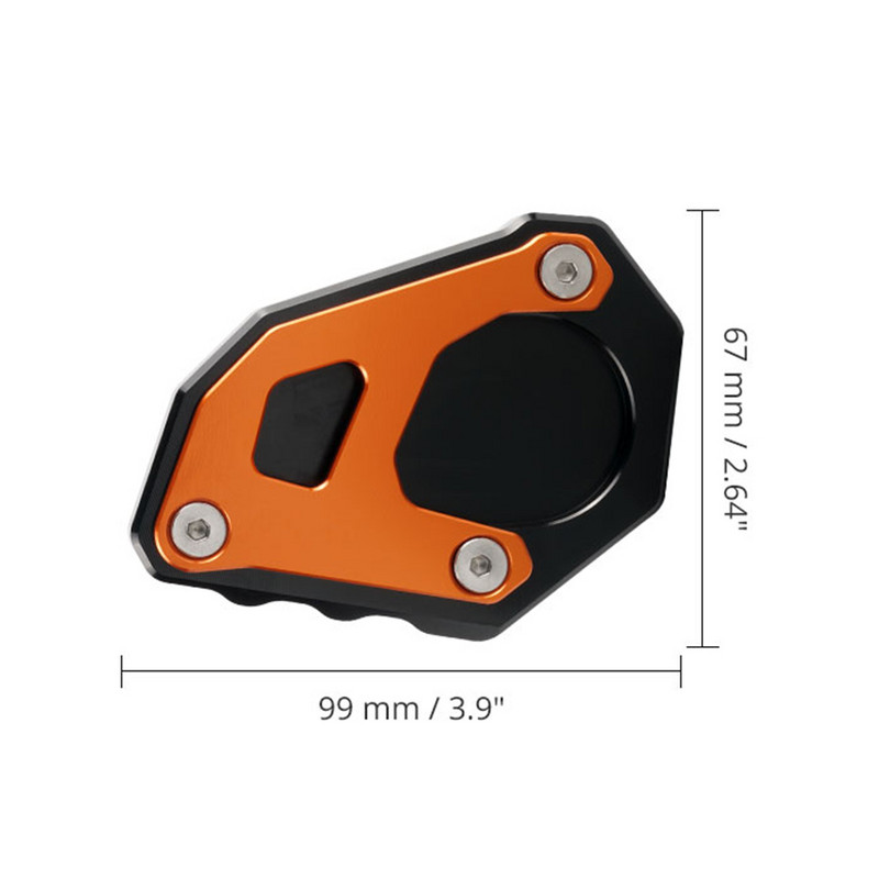 Motocikl CNC bočni stalak, ploča za povećanje za KTM 690 Enduro R 690 SMC R 2019-2021 Husqvarna 701 Enduro 2020-2022 2021