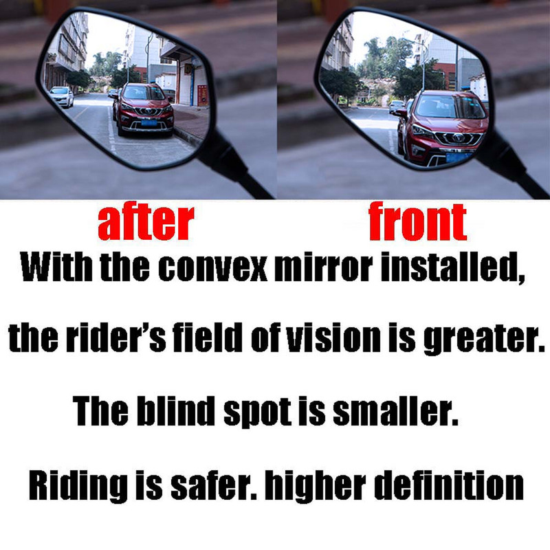 CFMOTO-hoz CF MOTO 800MT MT800 MT 800 MT CF800MT Motorkerékpár-tartozékok HD visszapillantó konvex oldalsó tükör széles látószögű tükrök lencse