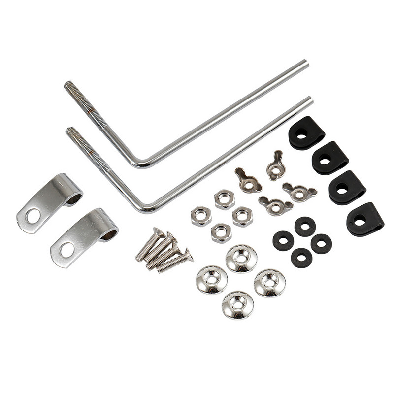 Szélálló univerzális átlátszó elülső PC szélvédő szélvédő motorkerékpárhoz robogó szélterelő védő védőpajzs