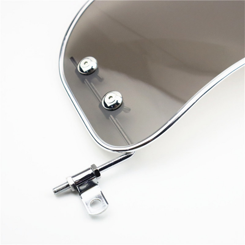 Szélálló univerzális átlátszó elülső PC szélvédő szélvédő motorkerékpárhoz robogó szélterelő védő védőpajzs