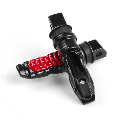 2db /készlet 8 mm-es lyukú alumínium motorkerékpár hátsó utas lábtartók pedálok lábtartó robogó lábtartó motorkerékpár pedál módosítása