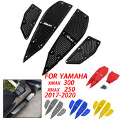 Motorcycle X MAX lábtartó lábpárnák pedállemez pedálok Yamaha XMAX 300 XMAX 250 2017 2018 2019 2021 tartozékokhoz