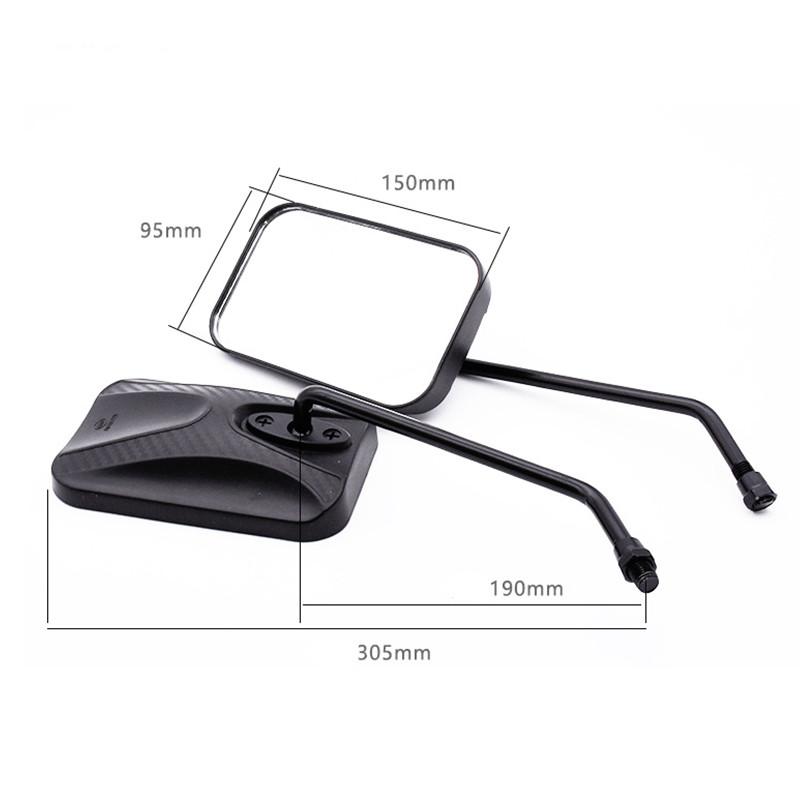 Univerzálne spätné zrkadlo na motocykel, skrutka 10 mm, diely na skútre, zrkadlá na motocykel, odrazové zrkadlo na motocykel