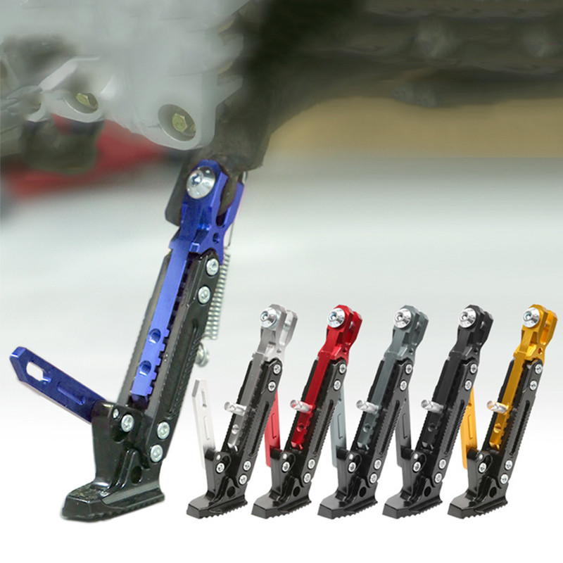 1ks nastaviteľný stojan na motocykel, bočná opierka nôh, parkovací stojan pre elektrický motocykel