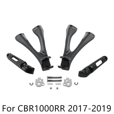 Motorkerékpár hátsó utas lábtartó lábtartó konzol lábtartó készlet HONDA CBR1000RR CBR 1000 RR 2017-2023 18 2008-2016 2004-2007