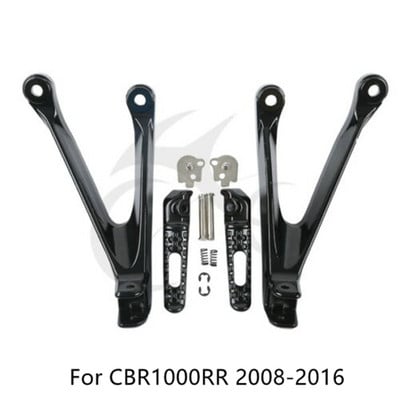 Motorkerékpár hátsó utas lábtartó lábtartó konzol lábtartó készlet HONDA CBR1000RR CBR 1000 RR 2017-2023 18 2008-2016 2004-2007