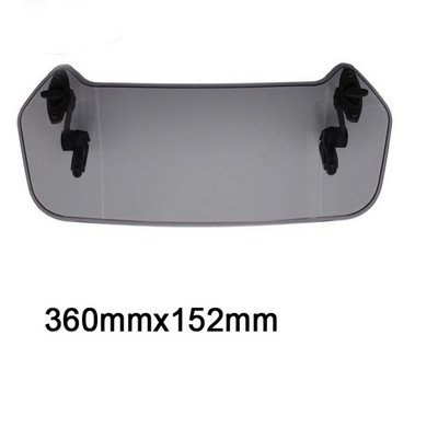 Tartós motorkerékpár állítható kapocs a szélvédőn hosszabbító légterelő szélvédő terelő BMW Honda Suzuki Yamaha Kawasaki