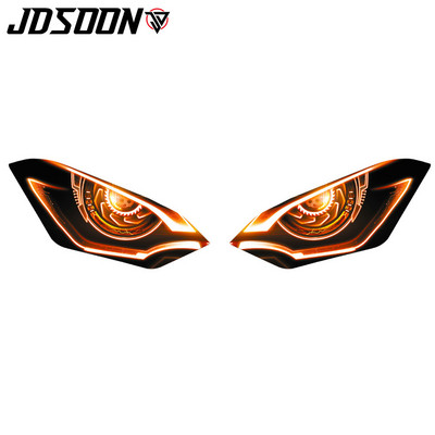 BMW S1000RR-HEZ S1000 RR 2019 2020 2021 fényszóró matrica fényszóró matrica fényszóró módosítás védelmi matrica