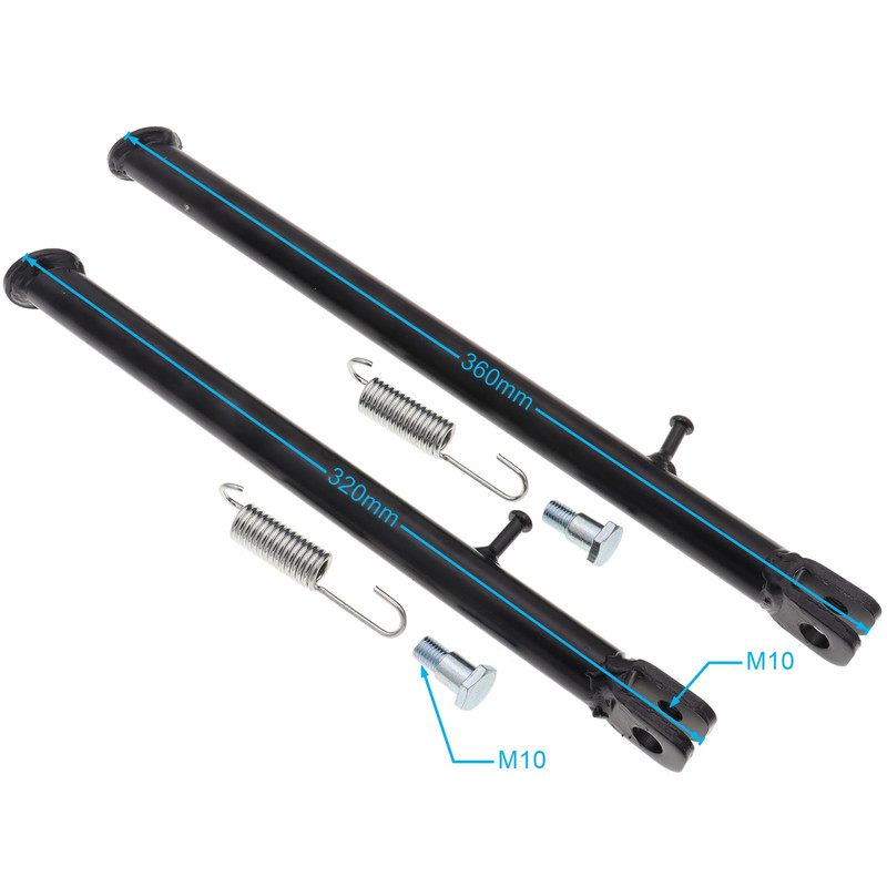 1 db 320 mm-es 360 mm-es 14"-es 16"-os motorkerékpár-tartó lábtámasztó oldalsó kis lábkeretek Kawasaki BBR CRF50/70-hez