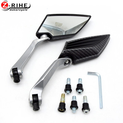 10mm-es 8mm-es univerzális motorkerékpár oldalsó tükrök motorkerékpár visszapillantó tükör yamaha mt07 mt09 fz6r fz6 fazer fz1 fazer xj6 elterelés