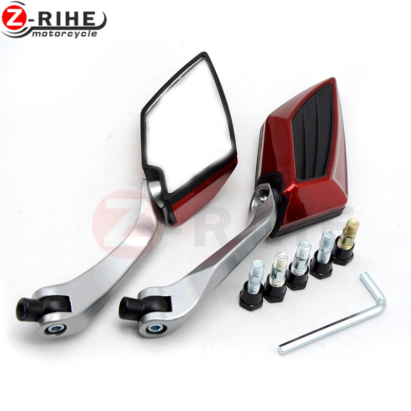 10mm-es 8mm-es univerzális motorkerékpár oldalsó tükrök motorkerékpár visszapillantó tükör yamaha mt07 mt09 fz6r fz6 fazer fz1 fazer xj6 elterelés