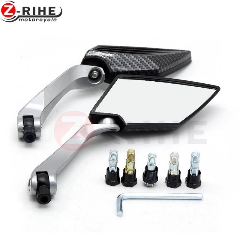 10mm-es 8mm-es univerzális motorkerékpár oldalsó tükrök motorkerékpár visszapillantó tükör yamaha mt07 mt09 fz6r fz6 fazer fz1 fazer xj6 elterelés