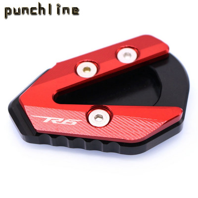 Se potrivește pentru YZF-R6 YZF R6 R 6 2017-2020 Accesorii pentru motociclete Kickstand Suport lateral Extensie suport de mărire