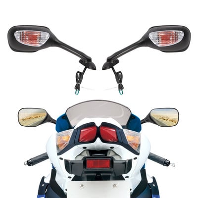 Motorkerékpár tükrök Suzuki GSXR 600 GSX-R 750 2006-2021 GSXR 1000 2005-2015 K6 K7 K8 Hátsó irányjelzőhöz