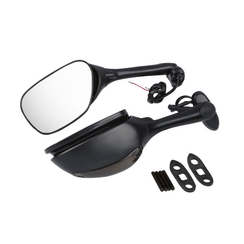 Motociklo veidrodžiai, skirti Suzuki GSXR 600 GSX-R 750 2006-2021 GSXR 1000 2005-2015 K6 K7 K8 Galinio vaizdo posūkio signalas