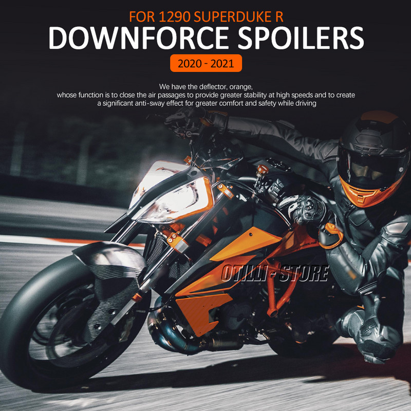 Nové bočné prítlaky, nahé spojlery, pevné krídelká, kapotáž, krídla, príslušenstvo pre motocykle 1290 Superduke SUPERDUKE R 2021 2020
