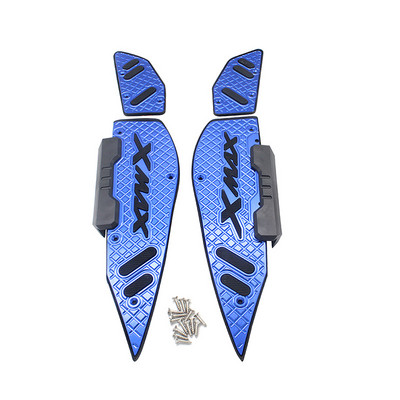 SEMSPEED XMAX Módosított CNC motorkerékpár lábtartó lábpedállemez szőnyegek lábbetétek Yamaha XMAX 250 300 400 2017-2018 2019 2020