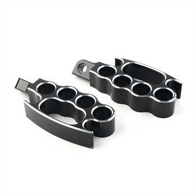 2 db Motorkerékpár lábtartó CNC alumínium padlólap vezérlő lábcsapok Harley Davidson Touring Softail Dyna Sportster Road Kinghez