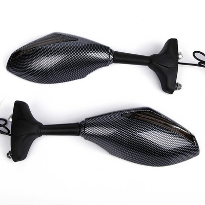 1 pár LED-es irányjelző motorkerékpár hátsó visszapillantó tükrök Suzuki Hayabusa sv650s/1000s gsx750f MT Suzuki TL1000S RF900R típushoz