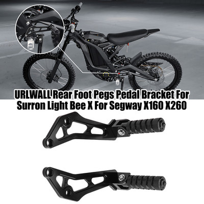 Zadné stupačky, držiak pedálov pre Segway X160 X260 pre Surron SUR-RON Light Bee X