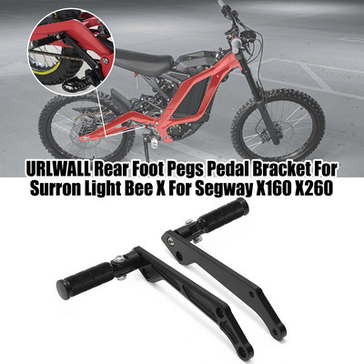 Zadné stupačky, držiak pedálov pre Segway X160 X260 pre Surron SUR-RON Light Bee X