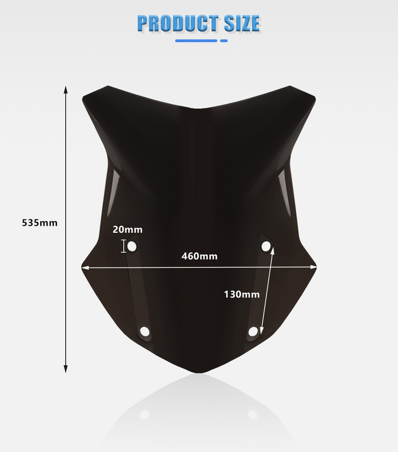 Čelné sklo pre BMW R1200GS 1250GS LC Adventure Čelné sklo pre BMW GS 1200 1250 LC ADV Ochranný štít čelného skla