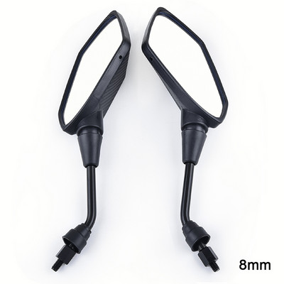 SPEEDWOW 8MM 10MM Motorkerékpár Visszapillantó Tükrök Scooter E-Bike Visszapillantó Tükrök Tükör univerzális Honda Suzuki Yamaha Kawasaki