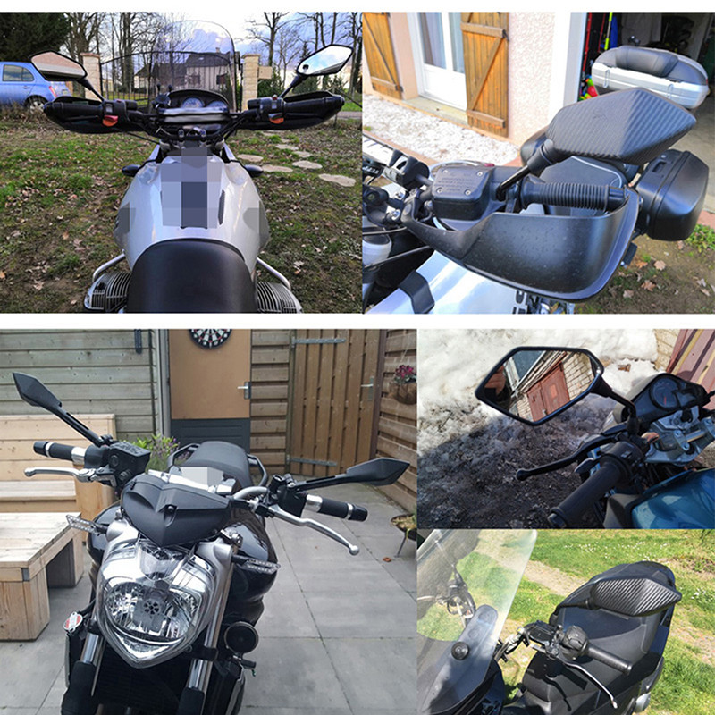 SPEEDWOW 8MM 10MM Motorkerékpár Visszapillantó Tükrök Scooter E-Bike Visszapillantó Tükrök Tükör univerzális Honda Suzuki Yamaha Kawasaki