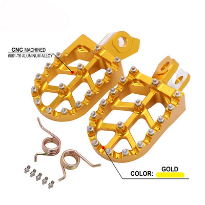 Motocyklové CNC stupačky, opierky pedálov pre SUZUKI RMZ 250 RMZ250 2010-2018 RMZ 450 RMZ450 2008-2018 RMX450Z 2010-2017