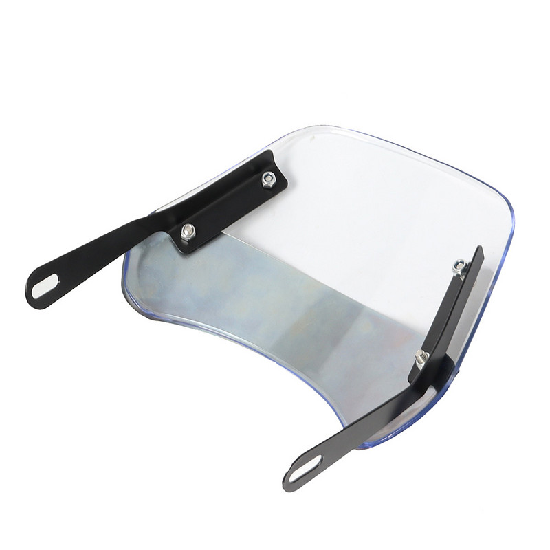 Retro motorkerékpár 5"-7" fényszóró szélvédő szélterelő szélvédő univerzális Harley Honda Yamaha műszerellenzőhöz