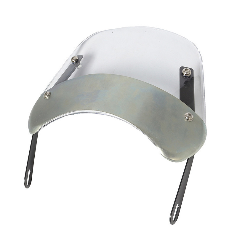 Retro motorkerékpár 5"-7" fényszóró szélvédő szélterelő szélvédő univerzális Harley Honda Yamaha műszerellenzőhöz