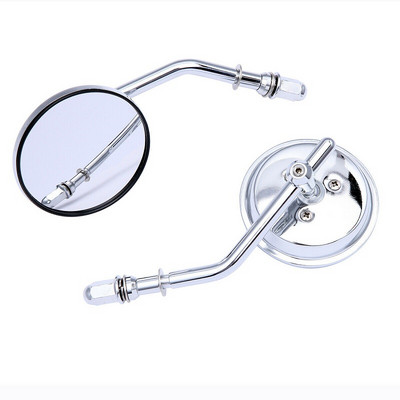 Oglinzi retrovizoare rotunde pentru Harley Cruiser Touring Chopper Bobber Cafe Racer